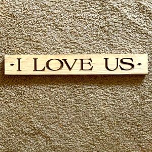 Wall decor. Sign can go in any room! In great condition. It’s about 24 inches.